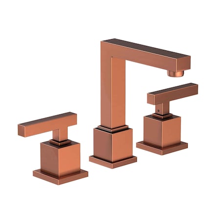 Newport Brass Widespread Lavatory Faucet in Antique Copper 2030/08A